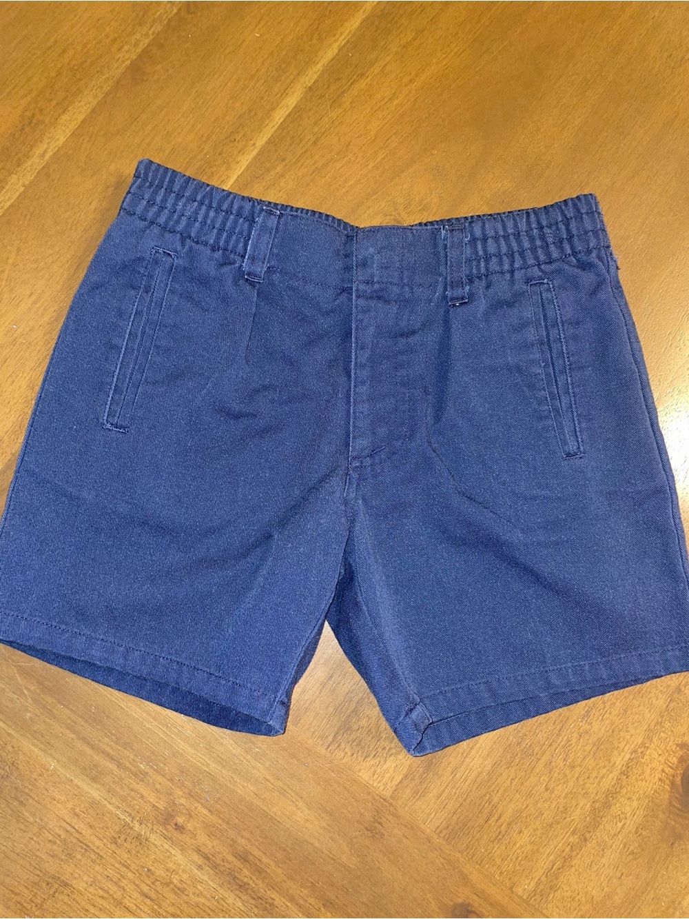 Vintage J.G.Hook Boys Navy Elastic-Waist Pull-On Shorts